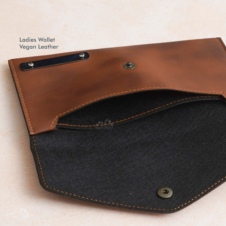 Ladies Wallet Vegan Leather