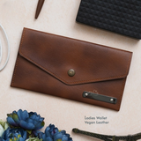 Ladies Wallet Vegan Leather