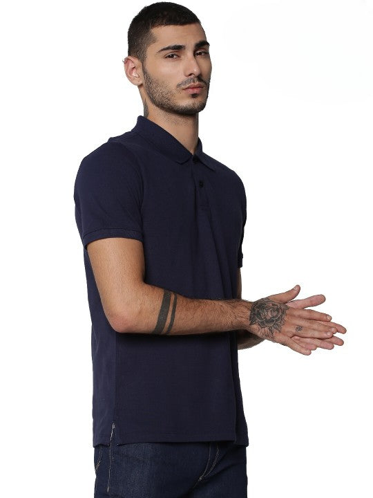 Jjpr plain navy blue tshirt